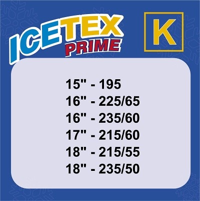 CADENAS DE NIEVE TEXTIL ICETEX Talla K 