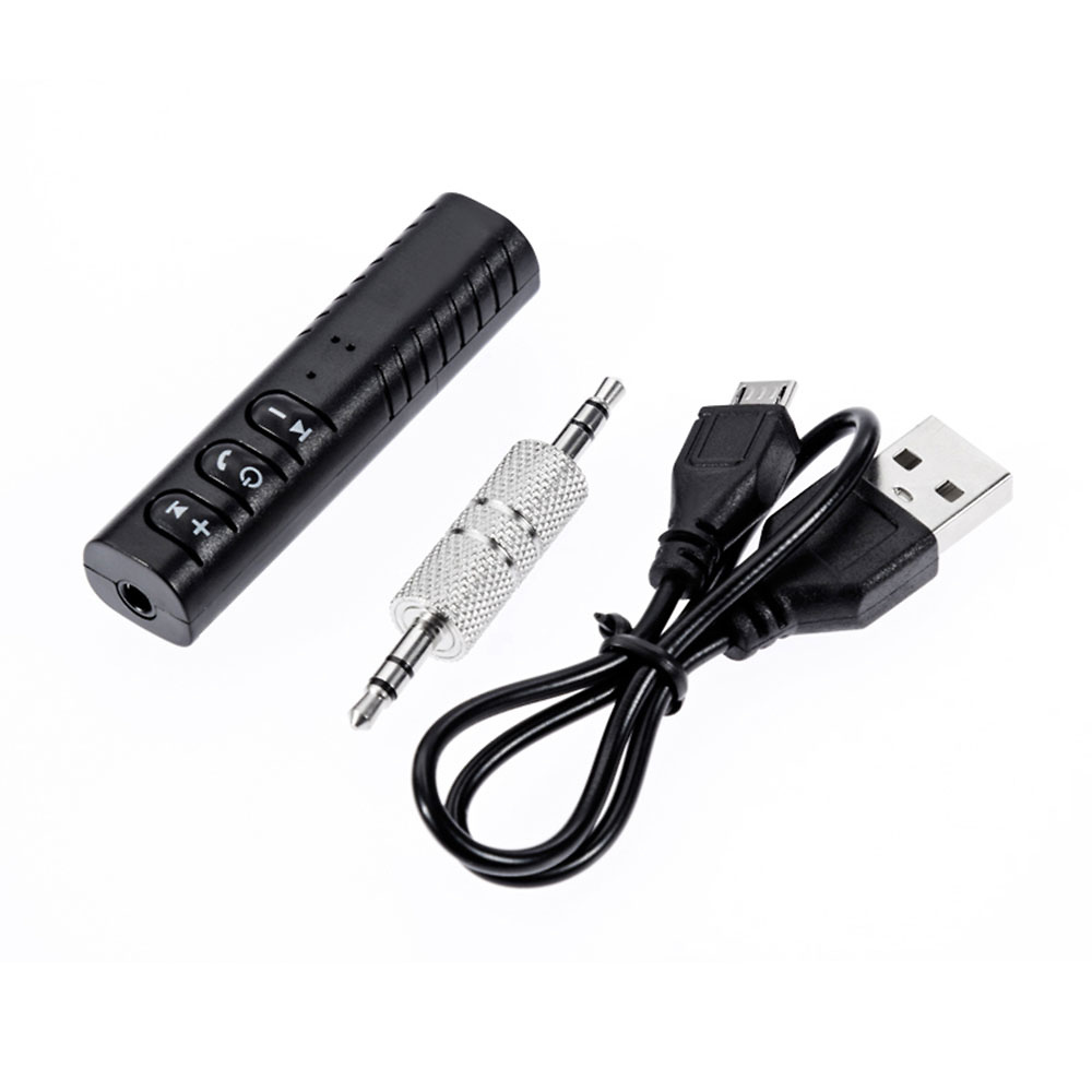 Adaptador de receptor de Audio y música para coche, Kit de manos libres inalámbrico, AUX, estéreo, Mini Jack de 3,5mm, Bluetooth, para altavoces y auriculares Z2, 3,5mm 