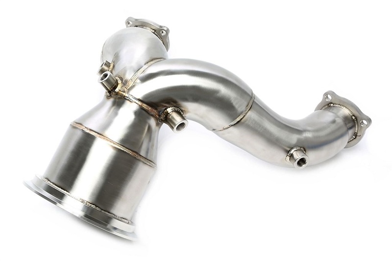 Downpipe con catalizador apto para Audi A4-S4, A5-S5 tipo W8-B9 