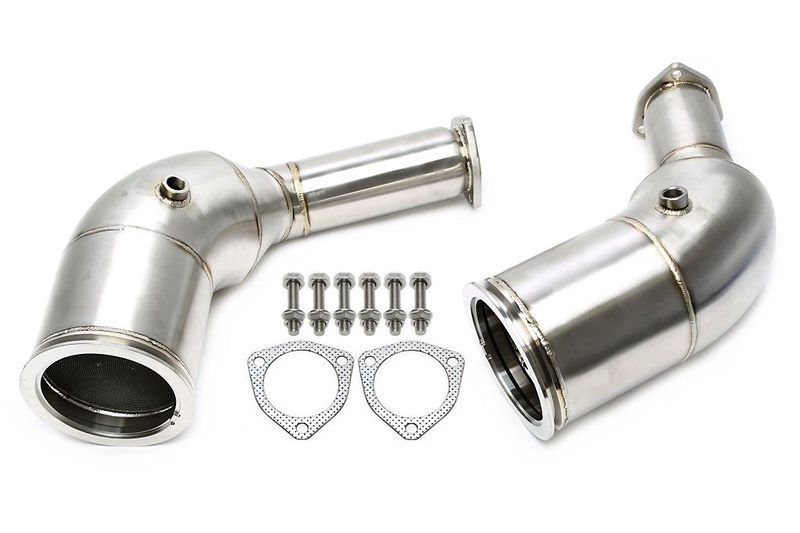 Downpipe con catalizador apto para Audi A6-​RS6 C8, A7 Sportback-​RS7 