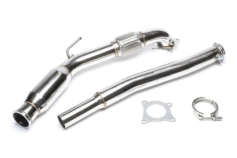 Downpipe con catalizador para Audi A3 (8P), TT (8J) / Seat Altea, Leon, Toledo (5P/1P) / Skoda Octavia (1Z), Superb (3T), Yeti (5L)/ VW Eos ( 1F ), Golf V+VI (1K), Jetta III+IV (1KM), Passat (3C/3CC), Scirocco (13), Tiguan (5N) 