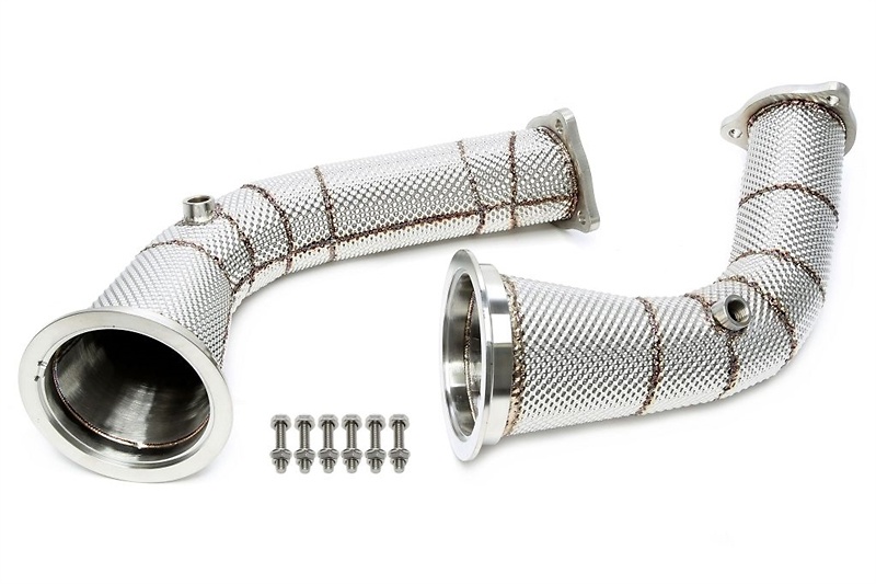 Downpipe con pantalla térmica para Audi A4-​RS4, A5-​RS5 tipo B9 