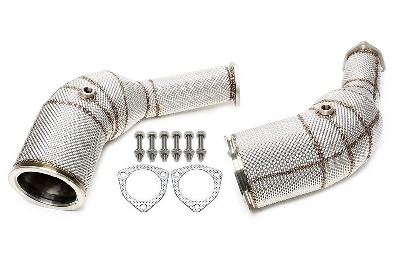 Downpipe con pantalla térmica para Audi A6-​RS6 C8, A7 Sportback-​RS7 