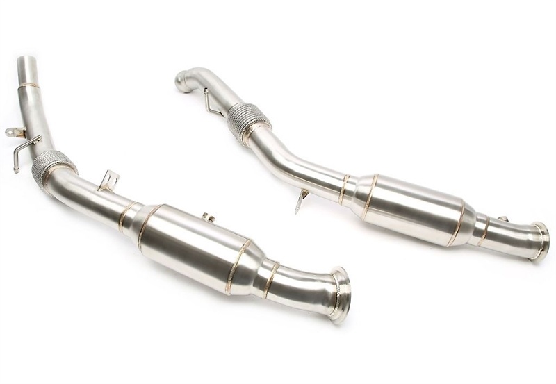 Downpipe para motores Mercedes Benz M+GLE clase W166, GL+GLS clase X166 - M276 