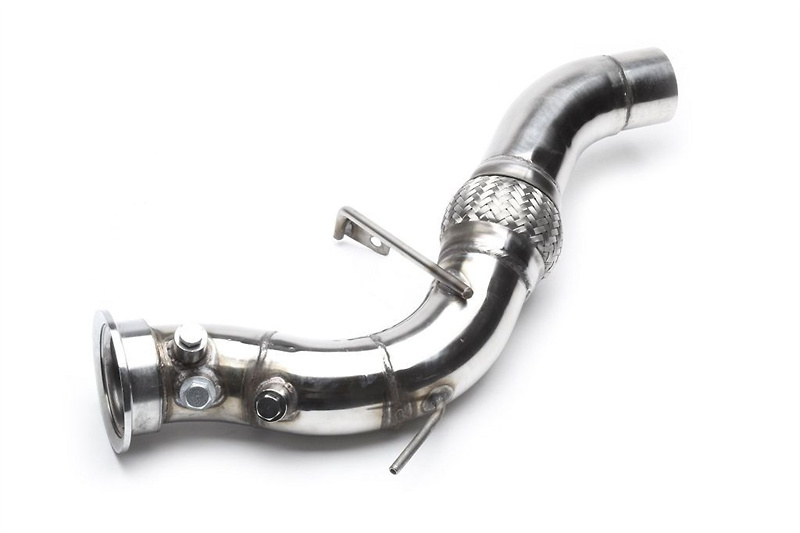 Downpipe / tubo de repuesto para partículas de hollín diésel apto para BMW Serie 3 E90-​E92, Serie 5 E60/E61, Serie 6 E63/E64, Serie X3 E83, Serie X5/6 E70/E71 