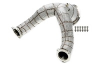 Downpipe con pantalla térmica y catalizador adecuado para Audi A4-S4, A5-S5 tipo W8-B9