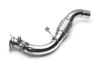 Downpipe / tubo de repuesto para partículas de hollín diésel apto para motores BMW Serie 3 325d/330d E90-​E92, Serie 5 525/530d E60/E61, X5, Serie X6 E70/E71 - M57